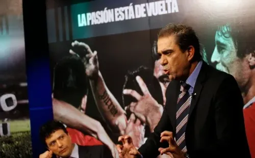 Bonvallet no le tuvo miedo a nadie y encaró a dirigentes y jugadores. Foto: Agencia Uno