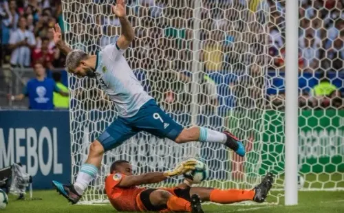 Kun Agüero no está en la lista de Scaloni para el inicio de Elimnatorias. Foto: Agencia Uno