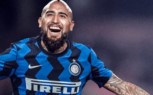 Arturo Vidal se pondrá este lunes la camiseta del Inter de Milán: Foto: ElevenZeroZero