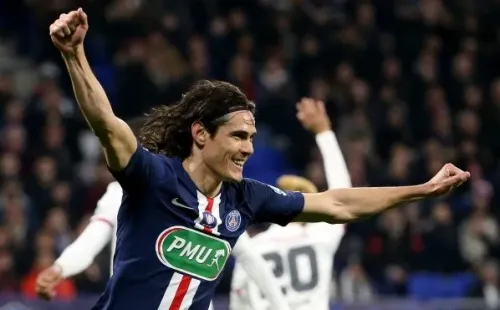 Edinson Cavani en PSG