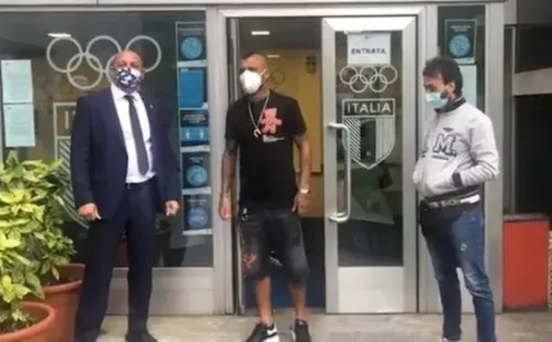 El King se realizó las pruebas médicas para convertirse en nuevo fichaje del Inter.