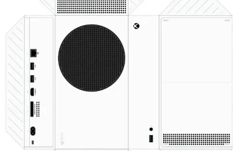 Xbox Series S de papel