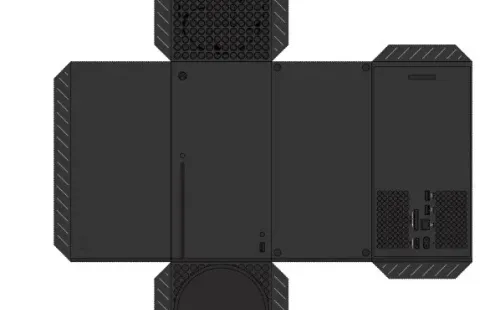 Xbox Series X de papel