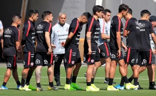 Rueda espera contar con lo mejor de la Selección Chilena para el inicio de las Eliminatorias. Foto: Agencia Uno