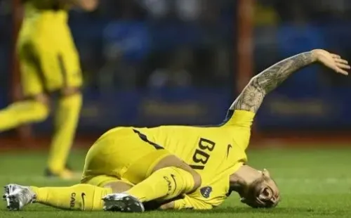 La rotura de ligamentos de Darío Benedetto fue un golpe para la selección de Argentina dirigida, en ese entonces, por Jorge Sampaoli. | Foto: Getty Images.