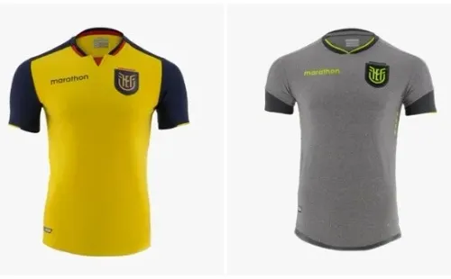 La segunda camiseta sorprendió por su innovador diseño y colores, olvidándose del azul habitual.
