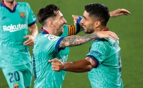 Messi y Suárez