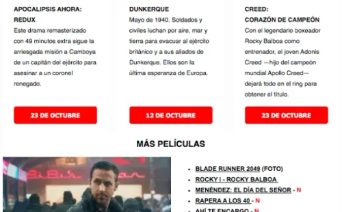 Las películas que llegan a Netflix en octubre de 2020.(2)