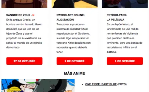 Las apuestas de anime que llegan a Netflix en octubre de 2020.