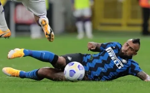 Arturo Vidal debutó en el Inter de Milán