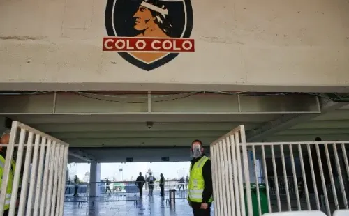 Al Estadio Monumental llegaron todos, menos el plantel de Colo Colo. Foto: Agencia Uno