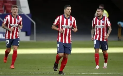 Suárez comenzó su etapa en el Atleti con un debut soñado, marcado un doblete y una asistencia.