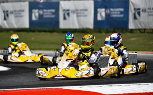 El chilenofue tricampeón Rok Cup Chile en categoría “mini” entre 2016 y 2018.