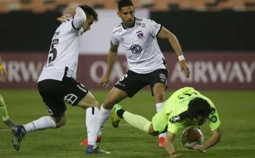 Colo Colo derrotó en el Estadio Monumental a Peñarol en el regreso de la Copa Libertadores en el Estadio Monumental. Ahora, corresponde jugar la vuelta en Uruguay. | Foto: Getty Images.