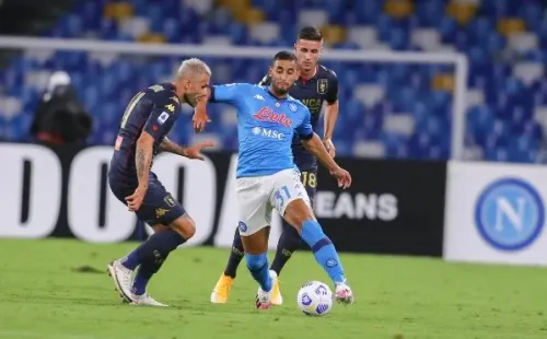 Genoa se enteró de los casos positivos tras medirse a Nápoles por la Serie A.