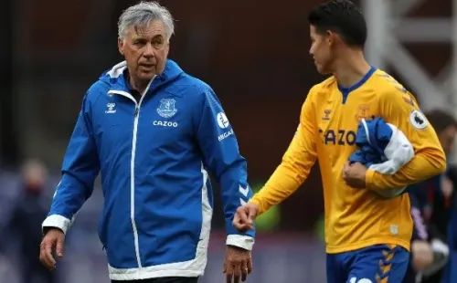James Rodríguez en Everton