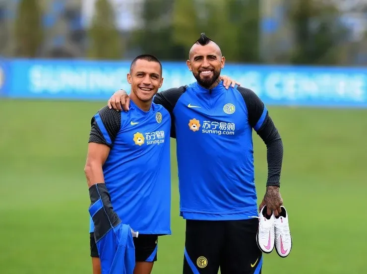 Alexis Sánchez y Arturo Vidal se la juegan en esta nueva temporada de la Serie A en Italia, donde buscan ser protagonistas y destronar el reinado de la Juventus en los últimos años. | Foto: Getty Images.