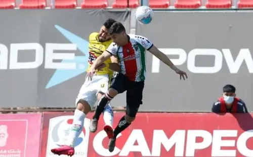 U de Conce rescató un triunfo gracias a un tremendo error de Palestino. Foto: Agencia Uno