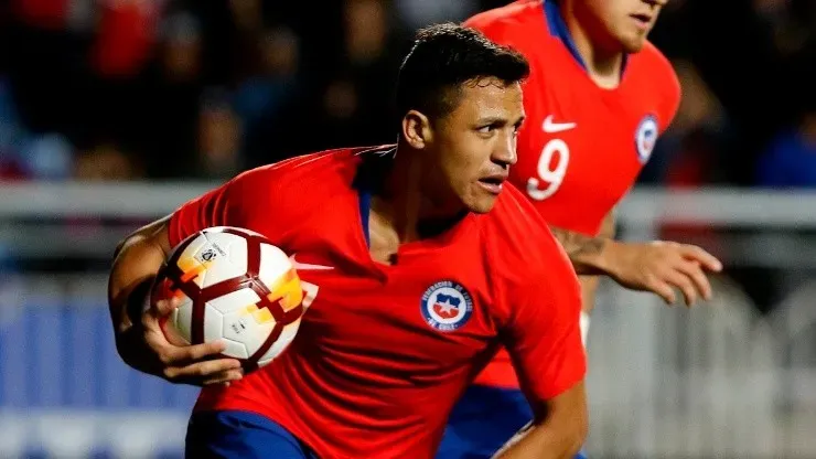Alexis Sánchez en la selección chilena