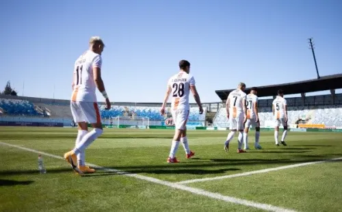 Cobresal mantiene aislado al caso positivo de coronavirus y sus contactos estrechos. Foto: Agencia Uno.