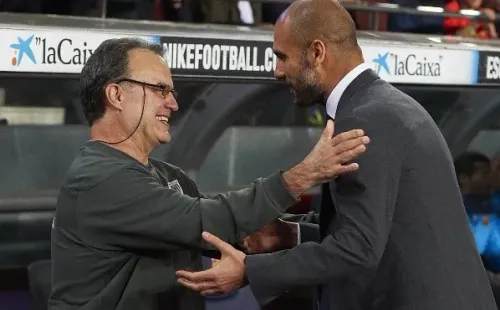 Bielsa y Guardiola ya se enfrentaron cuando ambos estaban en La Liga, dirigiendo al Athletic de Bilbao y Barcelona respectivamente.