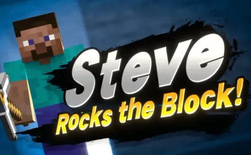 Steve llega a Super Smash Bros. Ultimate