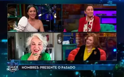 Gloria Münchmeyer en “Sigamos de Largo” | Foto: Canal 13