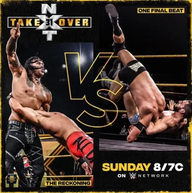Cartelera NXT TakeOver 31