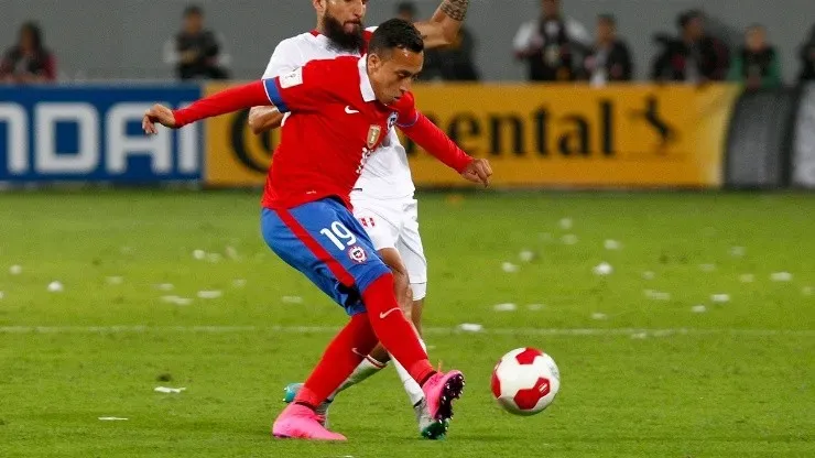Fabián Orellana en la selección chilena