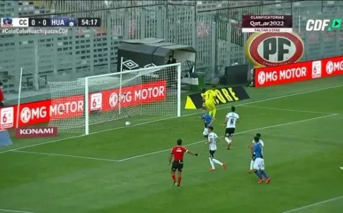 El capitán Acerero abrió el marcador en el Monumental mediante tiro penal.