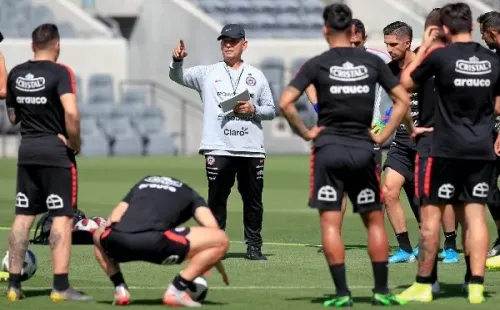 Desde este lunes, los 23 elegidos por Reinaldo Rueda se reúnen en Juan Pinto Durán para el inicio de las eliminatorias. Foto: Agencia Uno