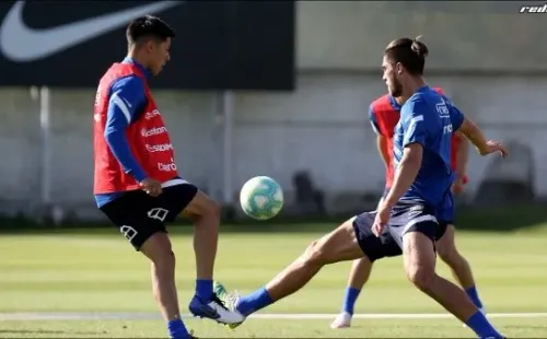 Entrenamiento de la selección chilena para las Eliminatorias Qatar 2022