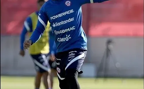 Entrenamiento de la selección chilena para las Eliminatorias Qatar 2022