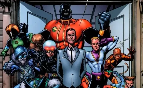 Los G-Men como aparecen en el cómic de “The Boys”.