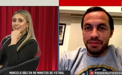 Chelo Díaz se mostró impresionado con los conocimientos de Morena Beltrán.