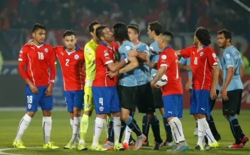 Uruguay y Chile por eliminatorias