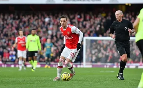 Ozil no ha sido alineado por Arteta desde marzo, demostrando que no tiene en consideración alguna al germano.