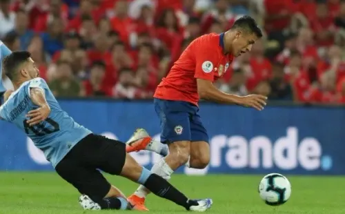 La Roja se reencentra con Uruguay en Montevideo. (Foto: Agencia UNO)