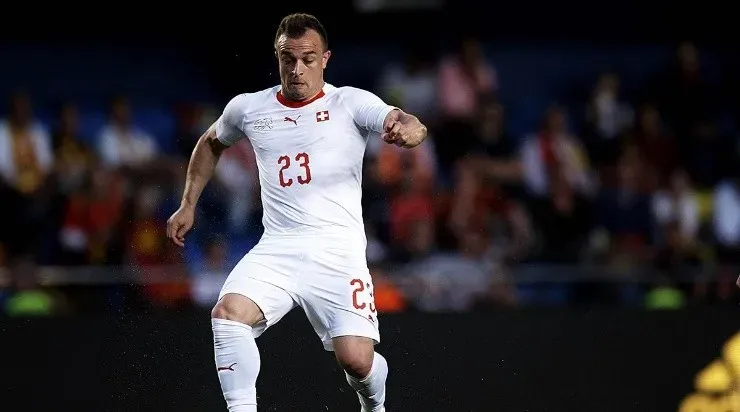 Xherdan Shaqiri, figura suiza, no podrá jugar debido a su contagio de COVID-19. Foto: Getty Images
