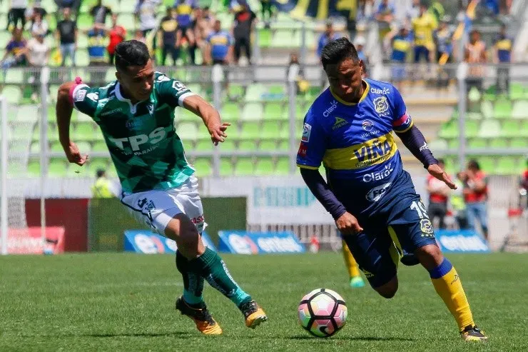 El 22 de octubre de 2017 fue la última vez que Santiago Wanderers y Everton se enfrentaron en Primera División. En esa ocasión, ambos empataron a 3 en el Clásico Porteño. | Foto: Agencia Uno.