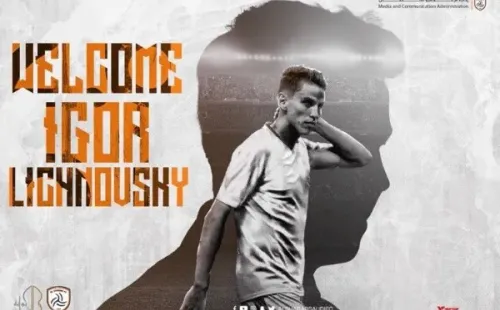 Lichnovsky vestirá su séptima camiseta tras haber jugado dos años en Cruz Azul de la Liga MX.