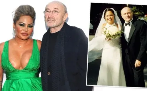 Phil Collins y Orianne Cevey se casaron a fines de los noventas y se divorciaron en 2006, para luego volver años más tarde y separarse nuevamente.