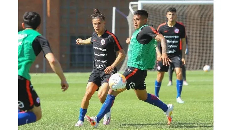 La Roja volvió a los entrenamientos. (FOTO: Jorge Díaz / Colaborador ANFP)