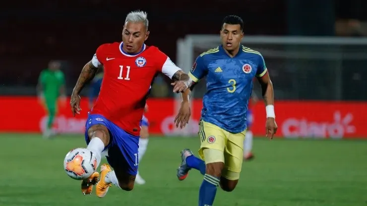 Selección chilena contra Colombia por Eliminatorias Qatar 2022