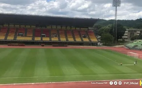 ElEstadio Olímpico de la Universidad Central de Venezuela será testigo del duelo entre Venezuela y Chile. Foto: Twitter