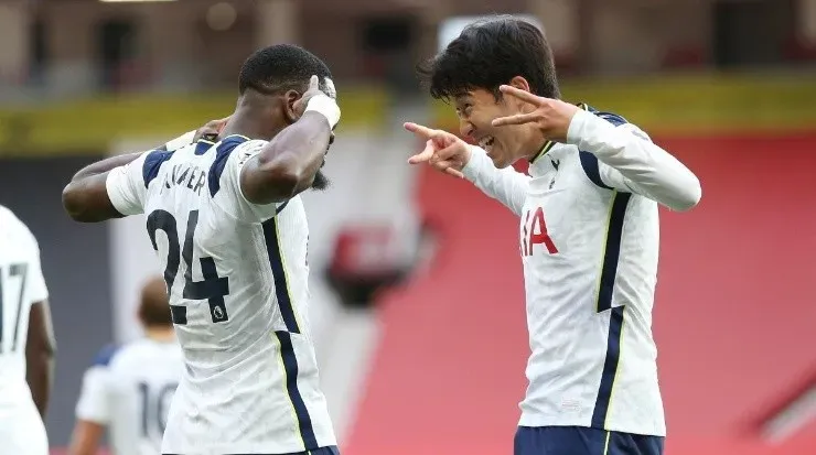 El Tottenham de Mou gustó, ganó y goleó frente al United. Foto: Getty Image