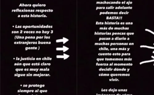 Chapu denuncia mala experiencia