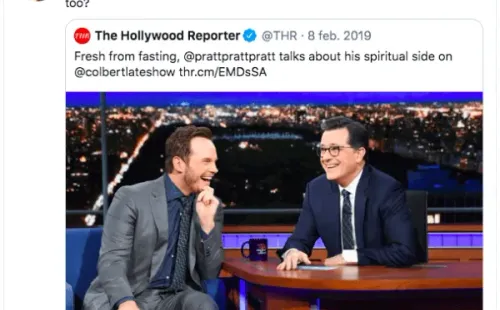 El tuit de Ellen Page que en 2019 detonó los cuestionamientos a Chris Pratt, por el culto religioso al que pertenece.