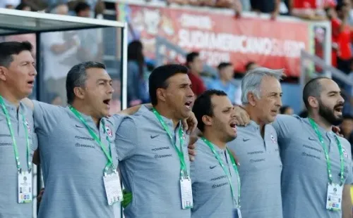 Cristián Leiva fue parte importante de las divisiones menores de la selección chilena en los últimos años. Foto: Agencia Uno