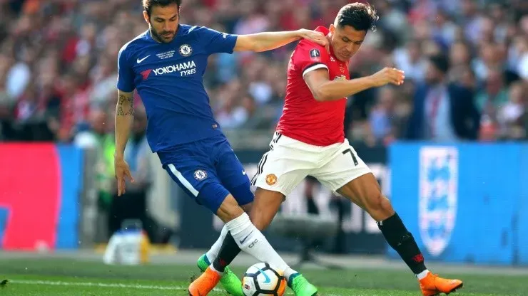 Alexis Sánchez y Cesc Fabregas
